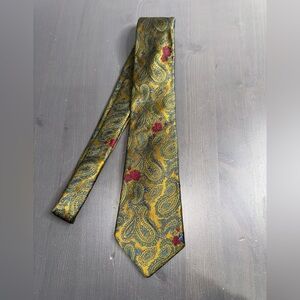 ETRO MILANO Silk Paisley Tie